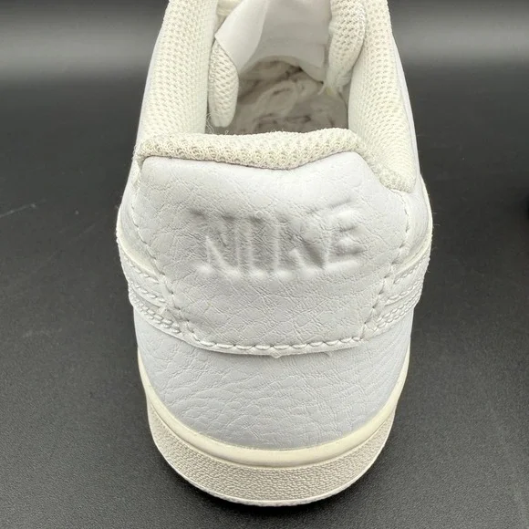 Nike Court Vision Low Womens White Sneakers CD5434-100 Size 9 - Picture 6 of 15